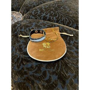 Rustic Cuff Set of Two Bracelets Gold Cuff Love and Cowhide Zebra Print